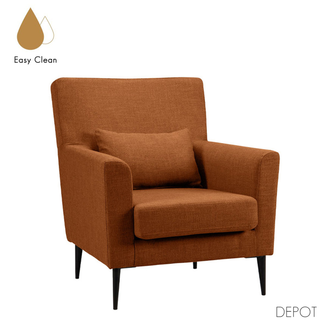 ALL TIME ARMCHAIR EASY CLEAN FABRIC EKAI E1 EU