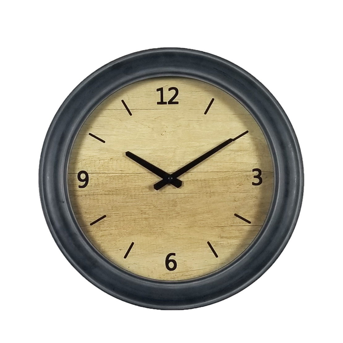 BOIS CLOCK WALL D46xH5,5cm PRC