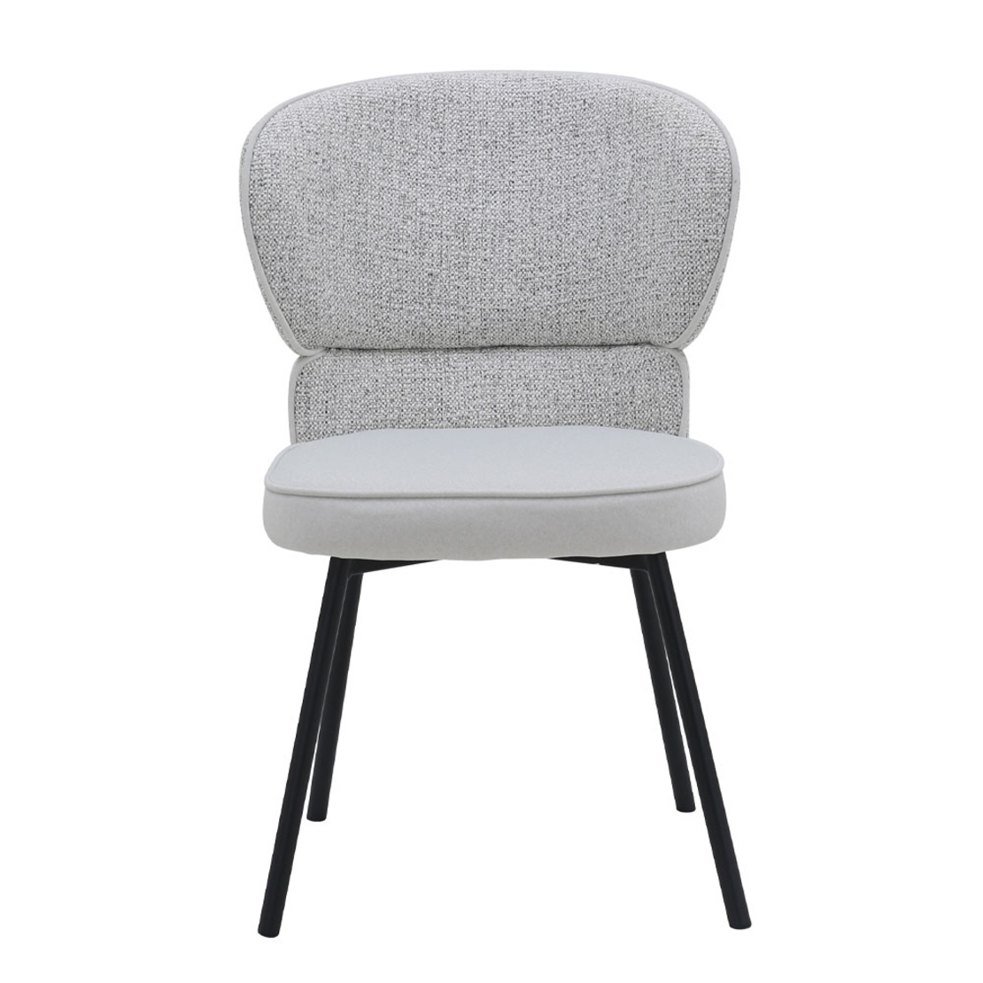 SAHARA CHAIR FABRIC BEIGE METAL BLACK E1 PRC