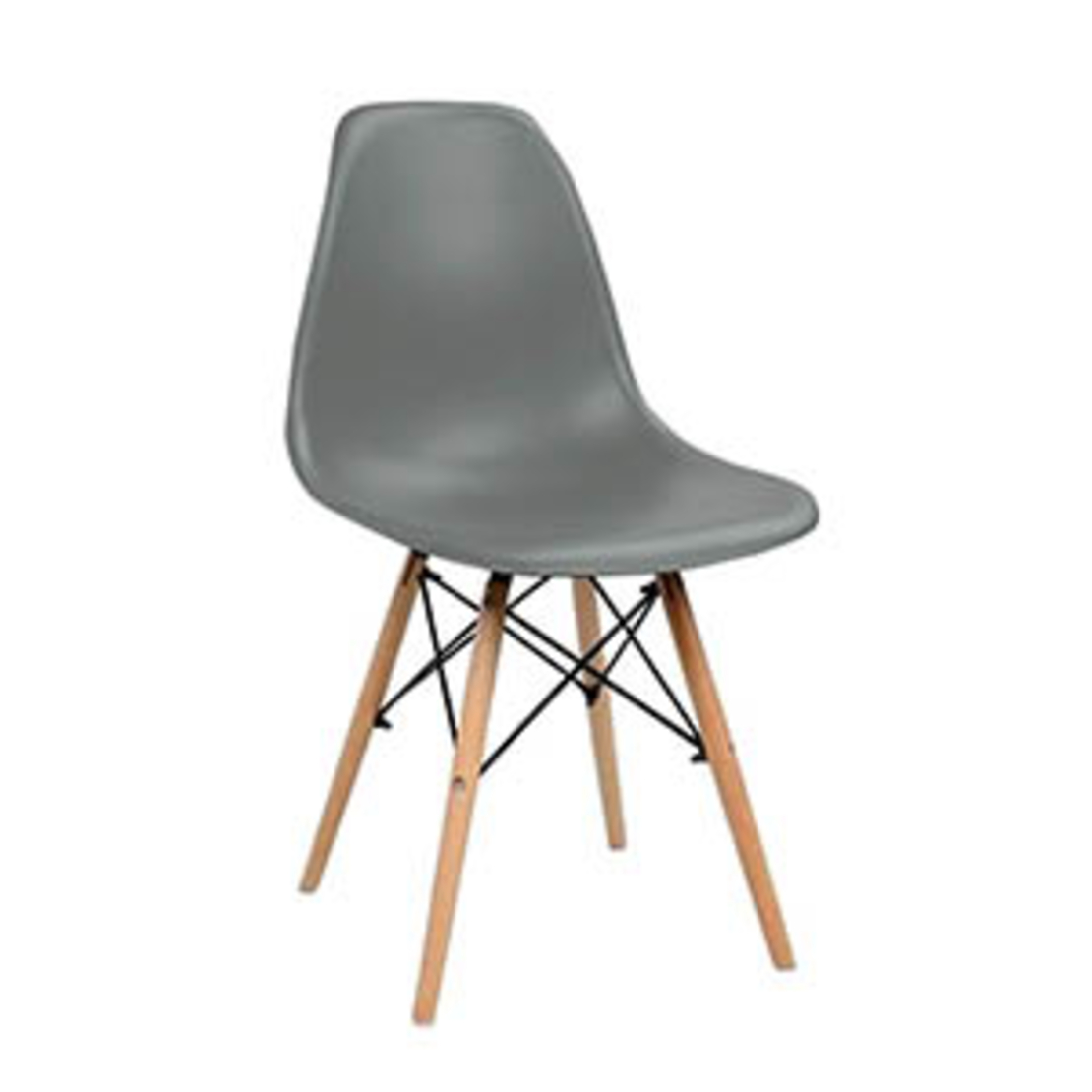 EIFFEL CHAIR PP GREY DARK SOLID WOOD ΒΕΕCH NATURAL PRC