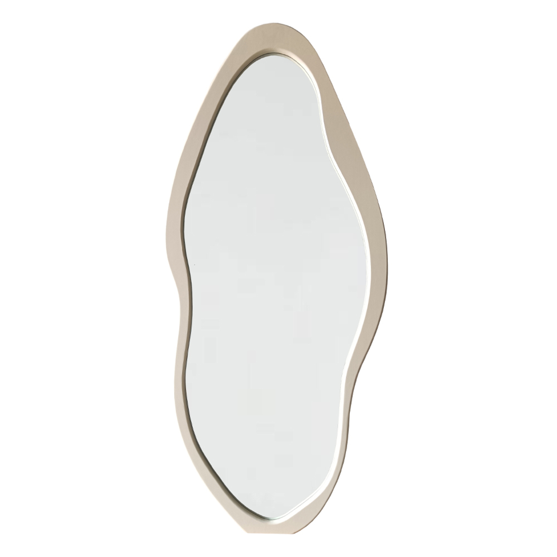 SPLATCH MIRROR WOOD CREAM 80xH180cm E1 PRC