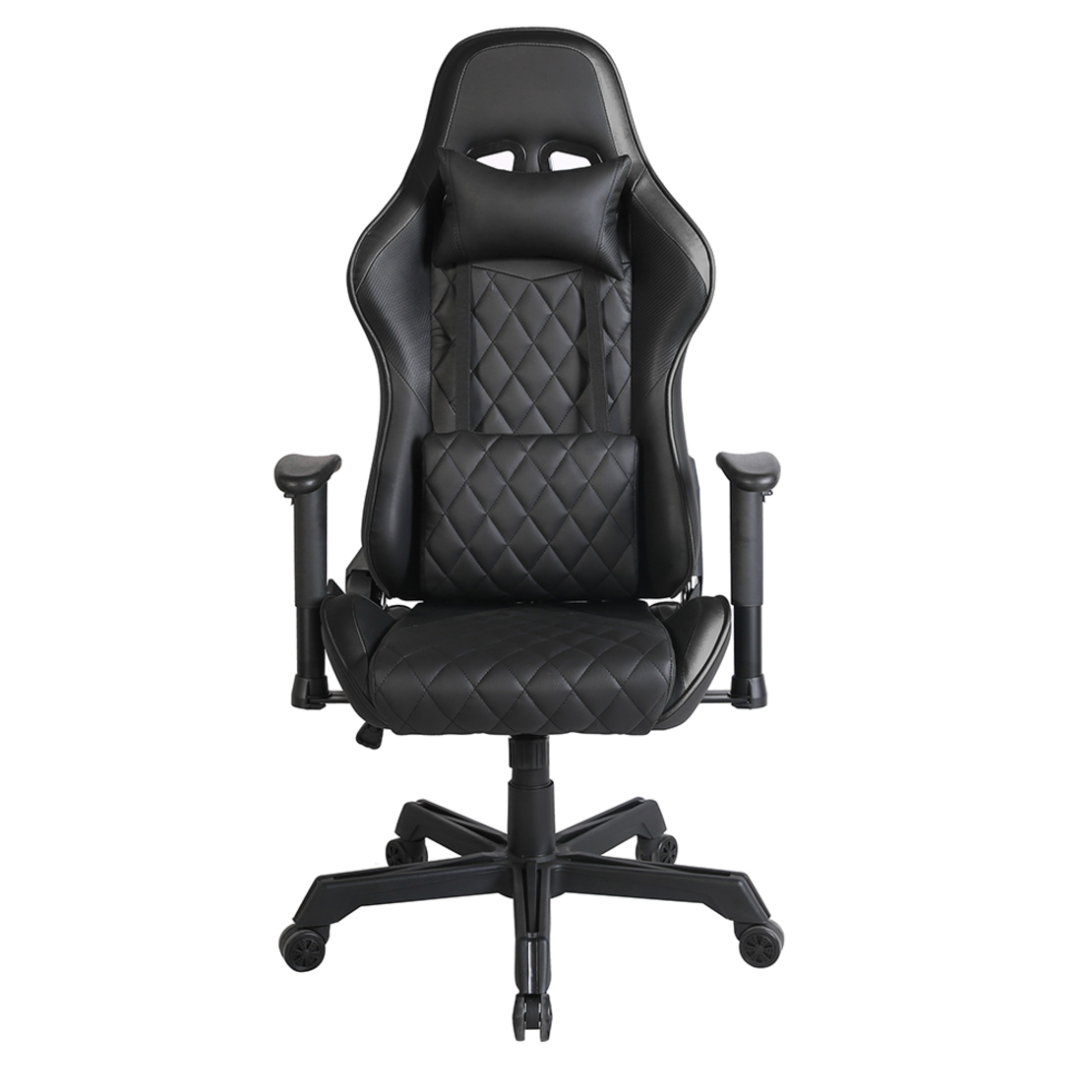 RANGER GAMING CHAIR DESK FABRIC BLACK NYLON METAL 52x74xH138cm PRC
