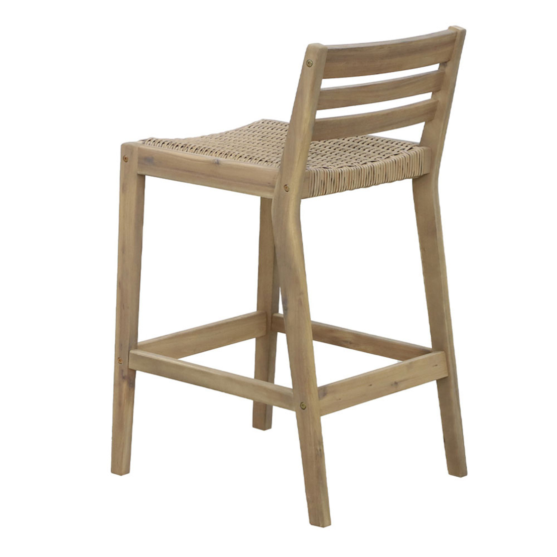 TOUJOUR STOOL BAR WOOD ACACIA NATURAL 53x45xH87cm