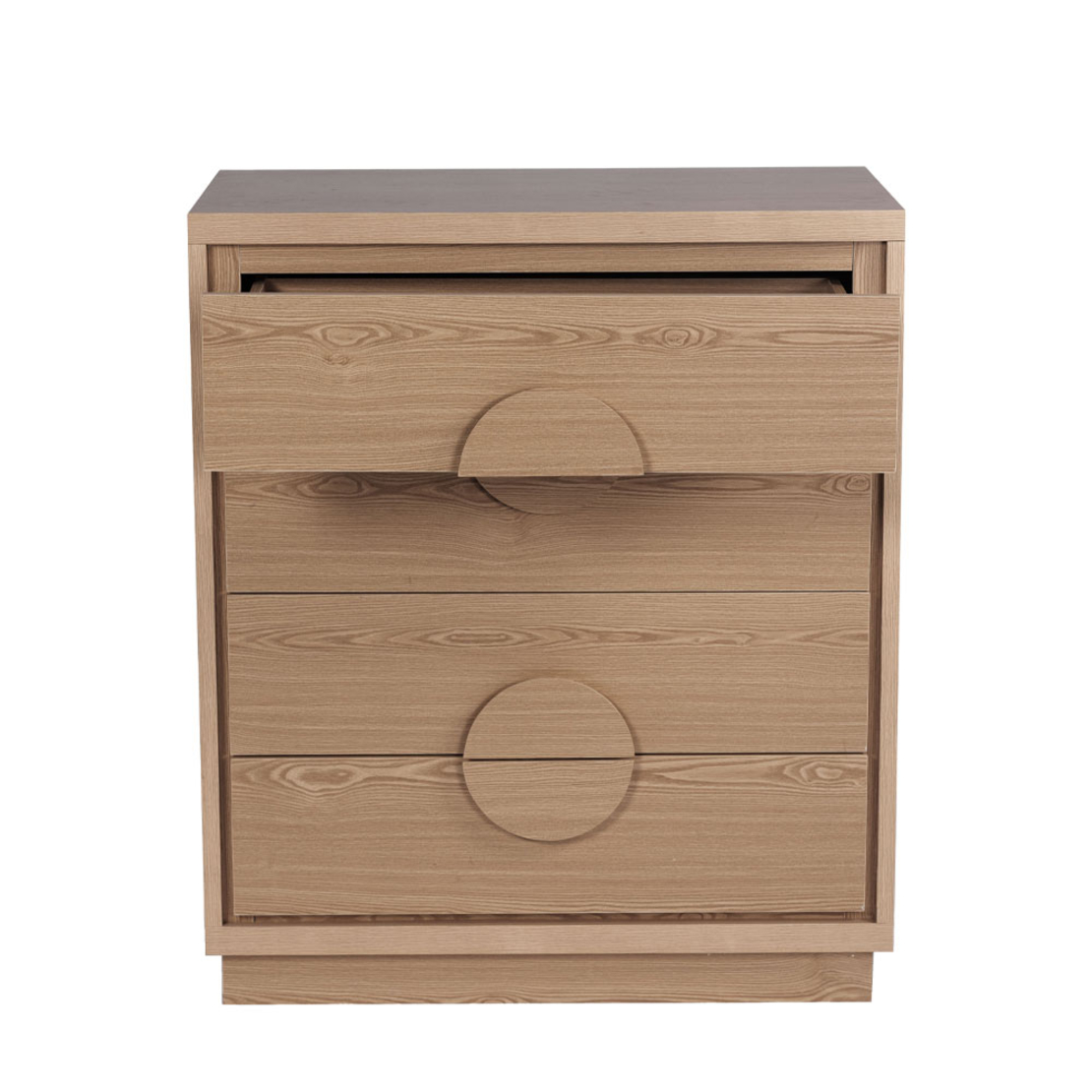 AXIS COMMODE 4DRAWERS CHIPBOARD NATURAL E1 PRC