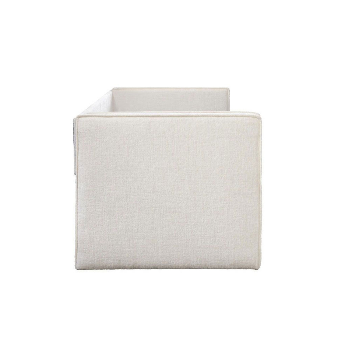 CALMO SOFA BED (FOR MATTRESS 90x195cm) FABRIC CREA