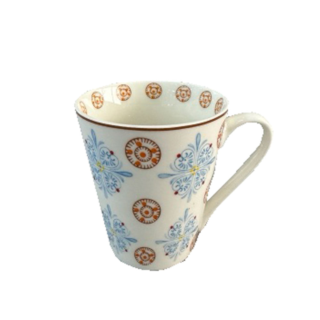 DOLCE B MUG NEW BONE CHINA MULTICOLOR D8,8xH10,5cm