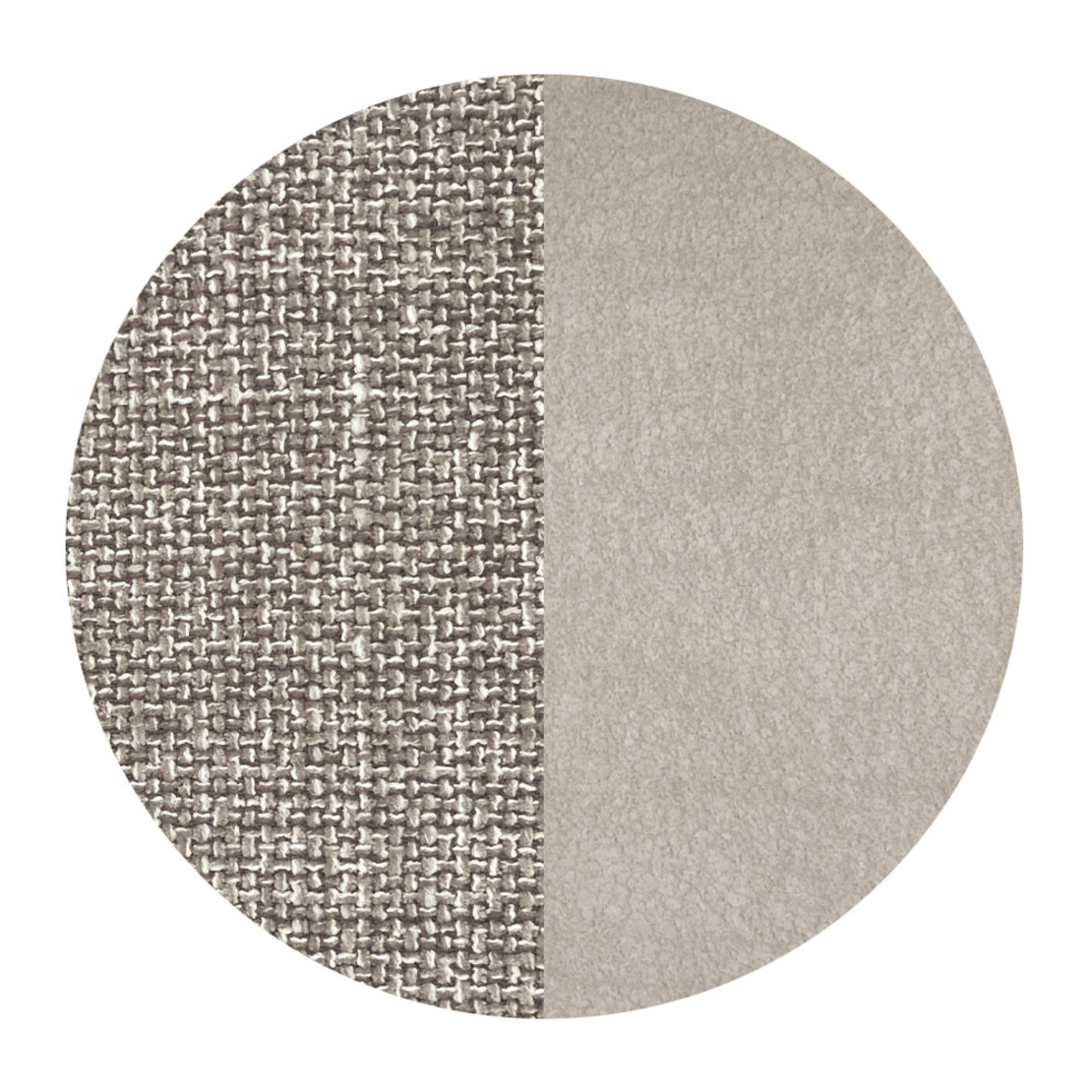 DUE FACCE CHAIR FABRIC LATTE BEIGE METAL BLACK E1 PRC