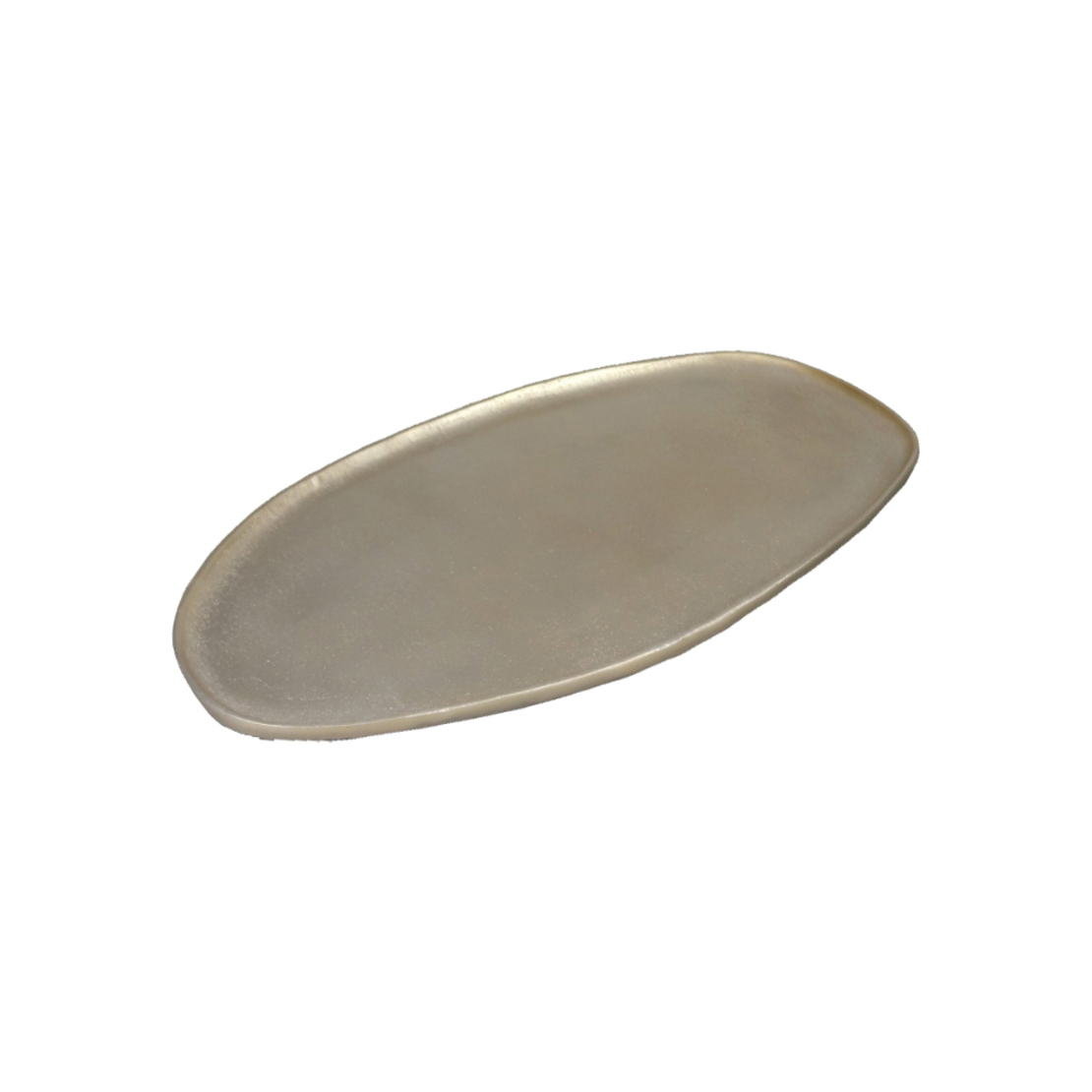 MANDY TRAY ALUMINIUM CHAMPAGNE 31x17xH1cm IN