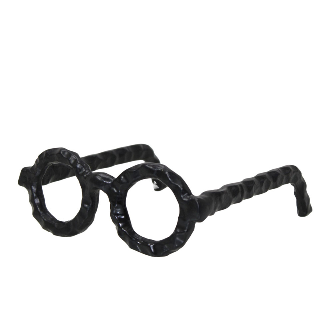 SAGGIO DECO GLASSES BLACK 20x20xH6cm IN