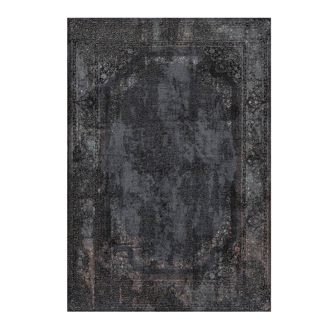 CROCO CARPET FABRIC GRAPHITE GREY 200x300xH1cm TR