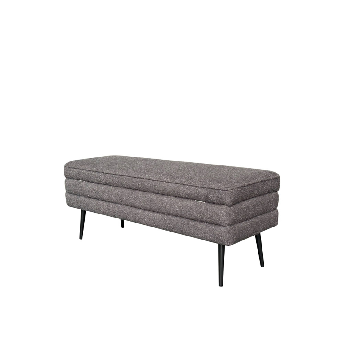 SLICES STOOL FABRIC BLACK E1 PRC