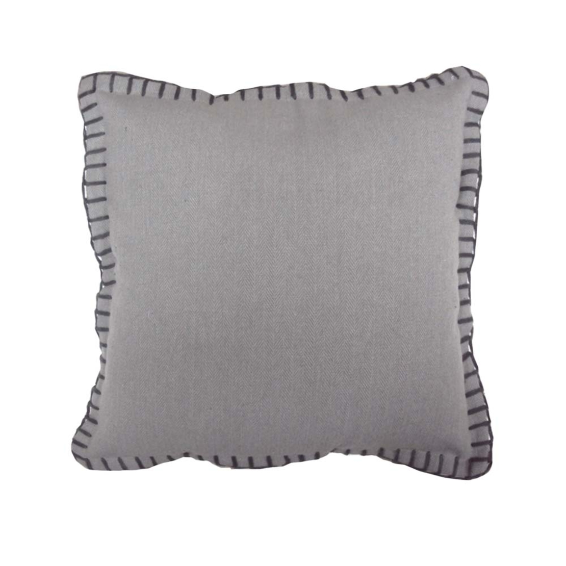 FILO DECOR CUSHION FABRIC GREY 45x45 IN