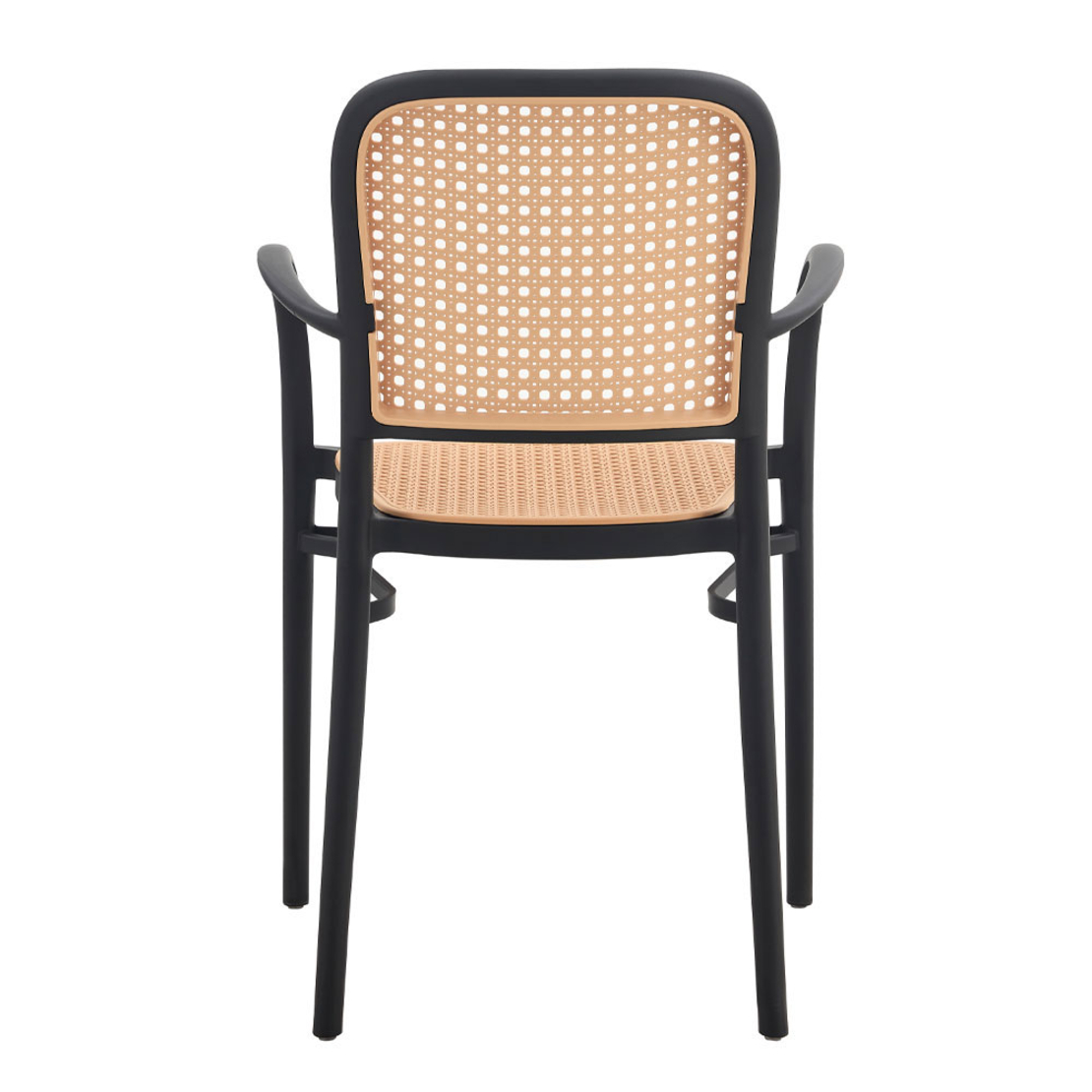 VIENNA CHAIR PP BLACK NATURAL PRC