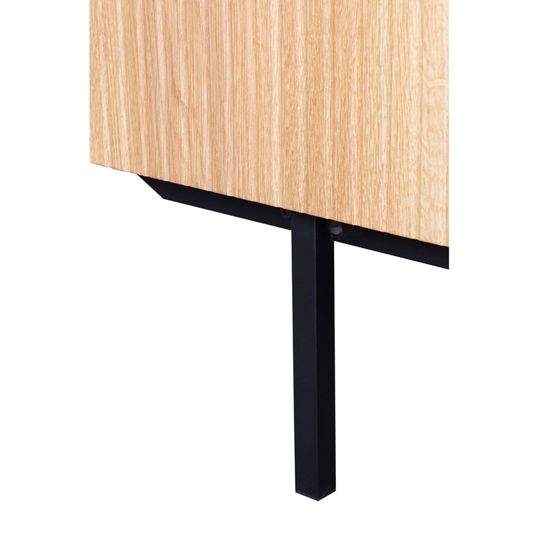 ORIGAMI SIDEBOARD 3DOORS CHIPBOARD WITH MELAMINE CARTA SONOMA 160x45xH85cm E1 PRC