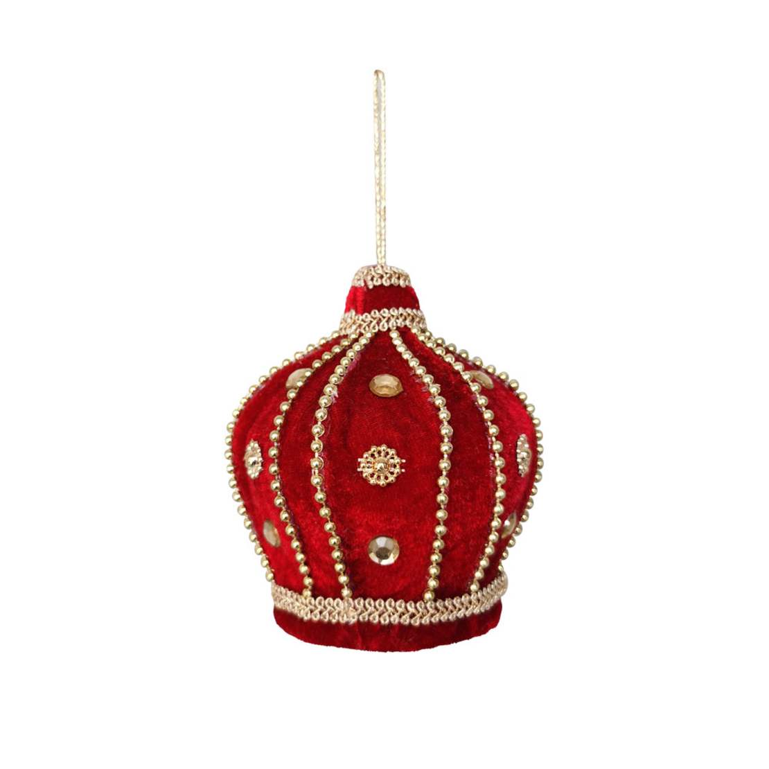 XMAS CROWN S CROWN RED PRC