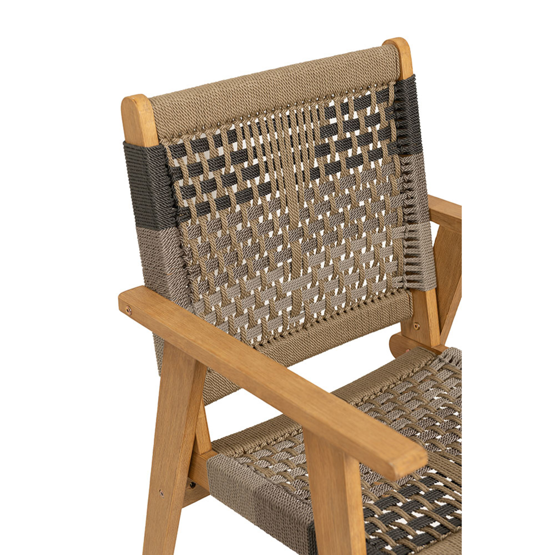 VEGA ARMCHAIR ROPE MULTICOLOR NATURAL 58x56xH87cm VN