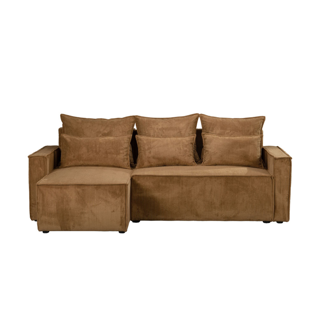 SAY SOFA BED REVERSABLE EASY CLEAN FABRIC CAMEL E1 EU