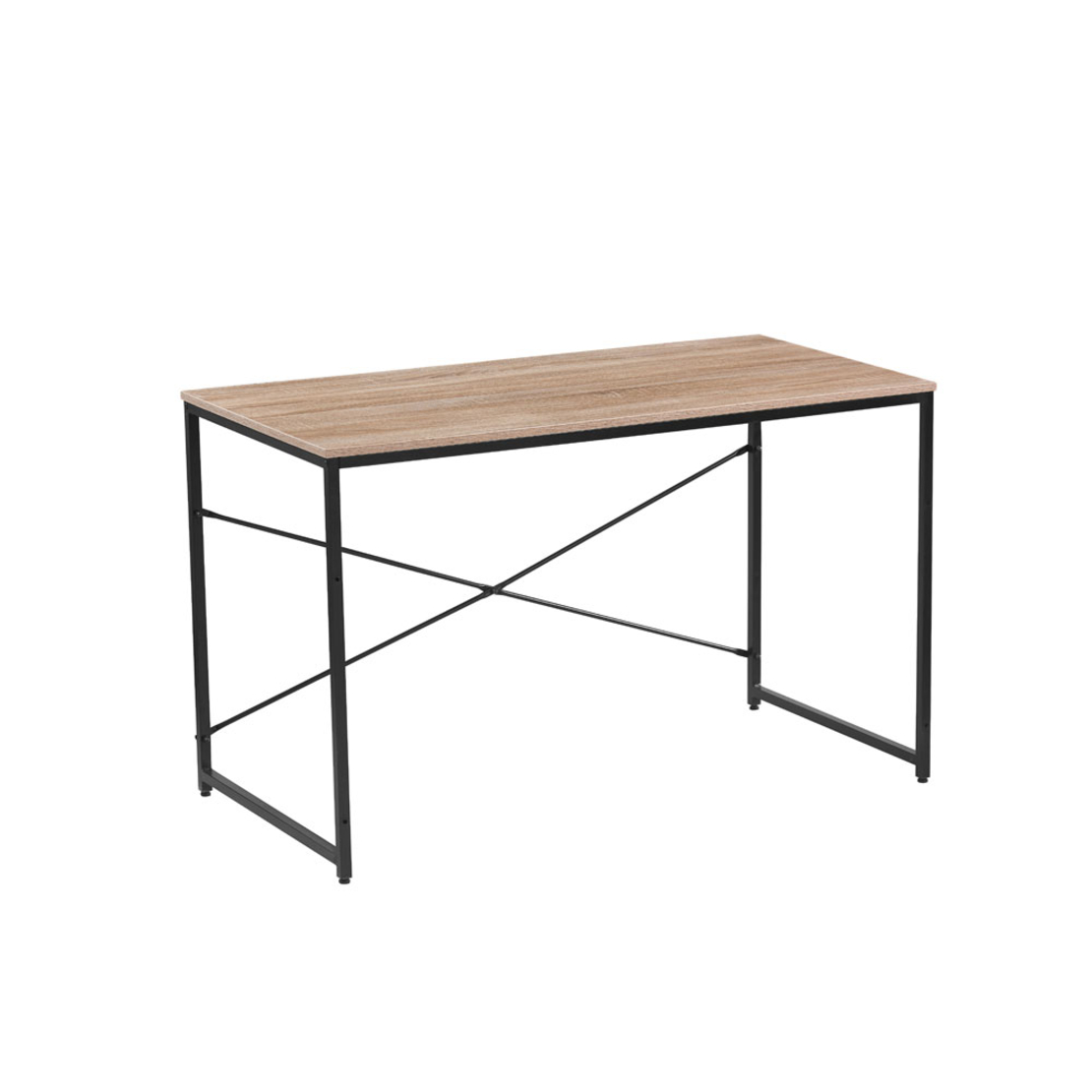 PLAIN DESK CHIPBOARD WITH MELAMINE SONOMA BLACK 120x60xH72cm E1 PRC