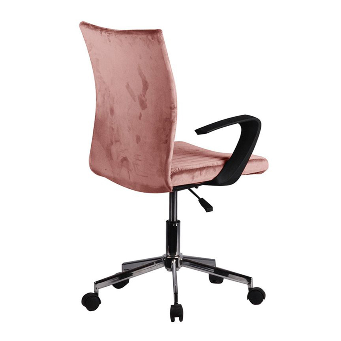 LOTTO CHAIR DESK FABRIC DUSTY PINK METAL 54x59xH98cm E1 PRC
