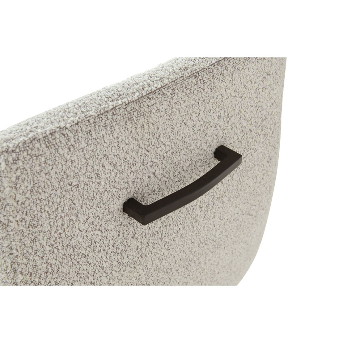 ARM CHAIR FABRIC BEIGE METAL BLACK MAT E1 PRC