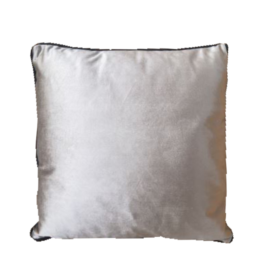 VELLUT DECOR CUSHION FABRIC POLYESTER GREY 45x45cm