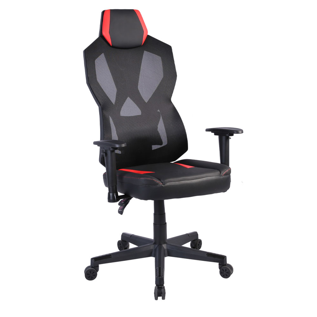 STORM GAMING CHAIR DESK FABRIC BLACK NYLON RED PP 50x73xH135cm PRC