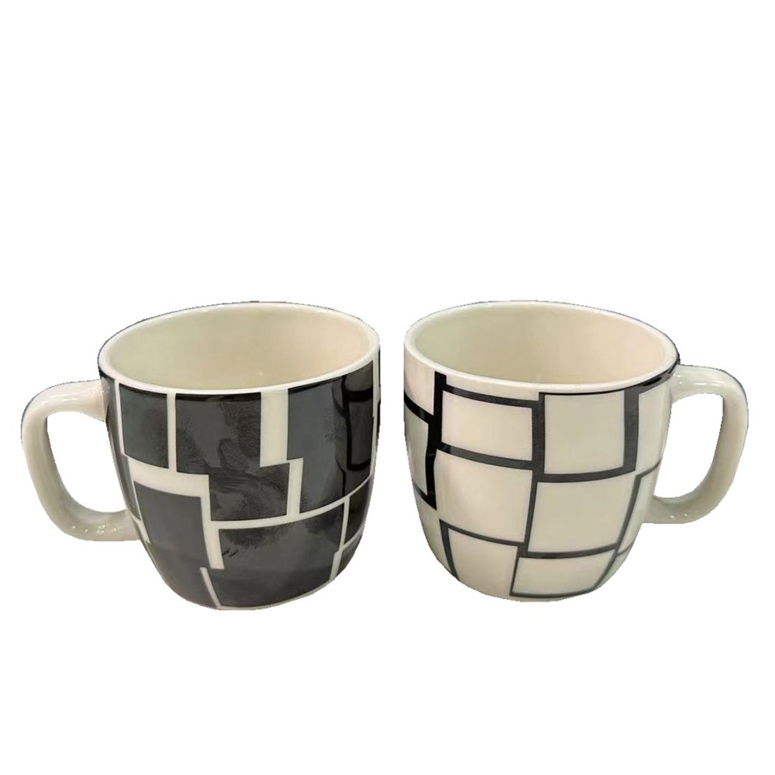 PREMIUM MUG ESPRESSO SET 4 PCS NEW BONE CHINA WHIT