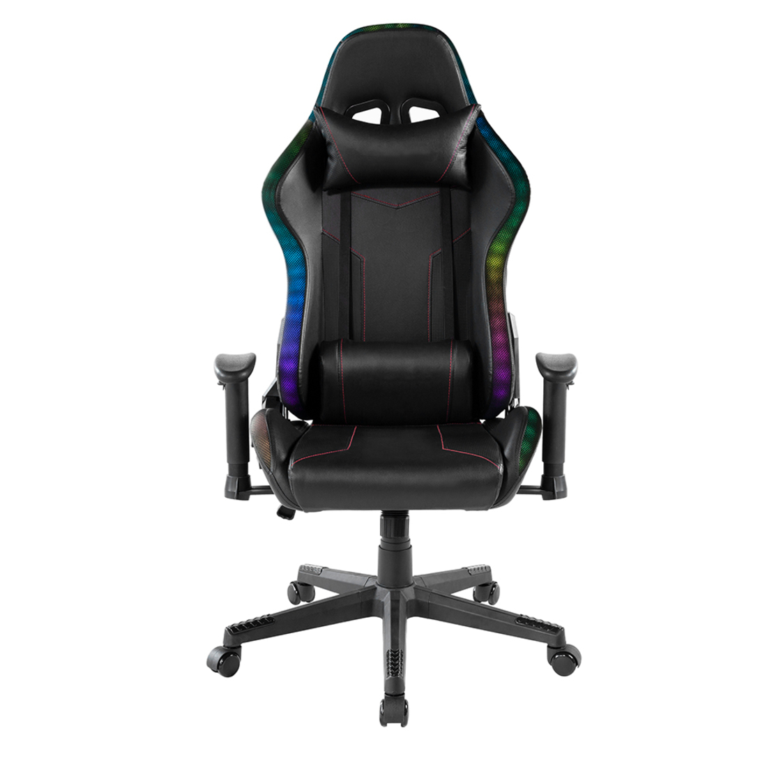 MAXIMUS GAMING CHAIR DESK FABRIC BLACK NYLON METAL 51x74xH135cm PRC
