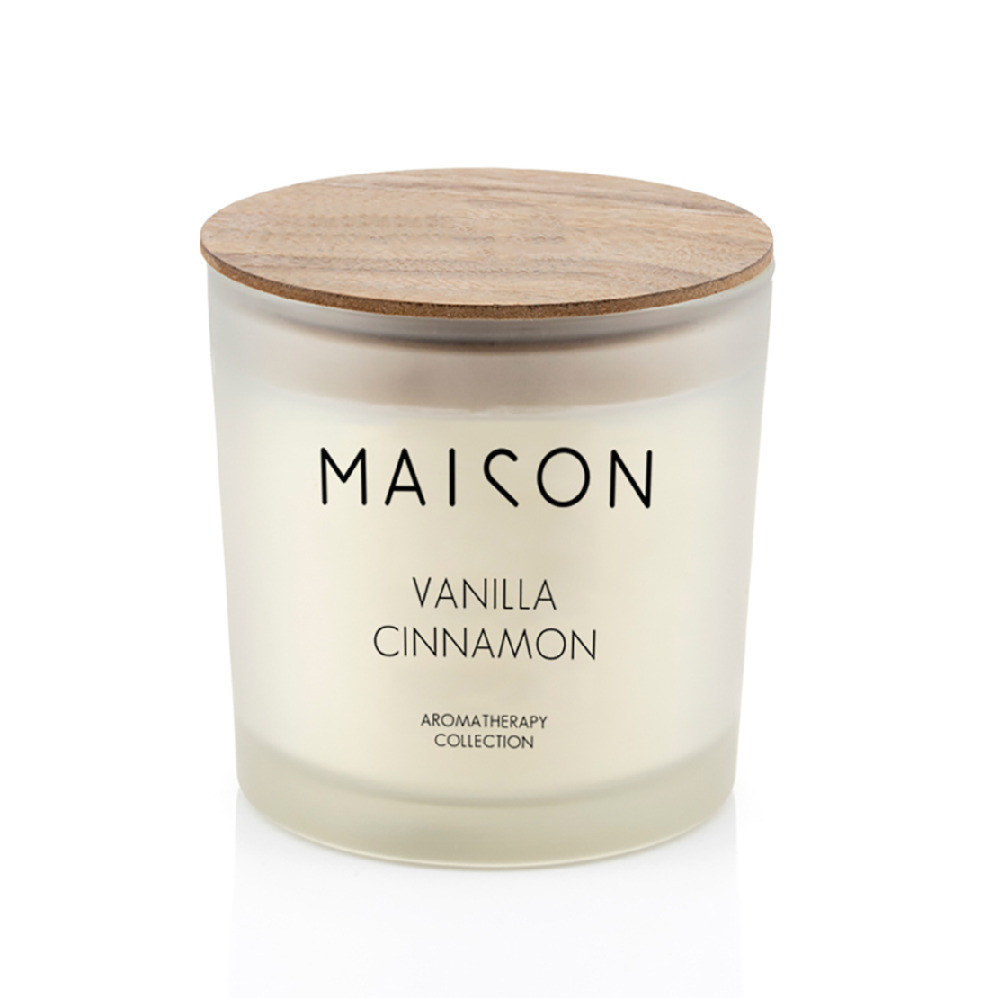 FROSTED CLEAR CANDLE SCENTED CANDLE GLASS WHITE MA