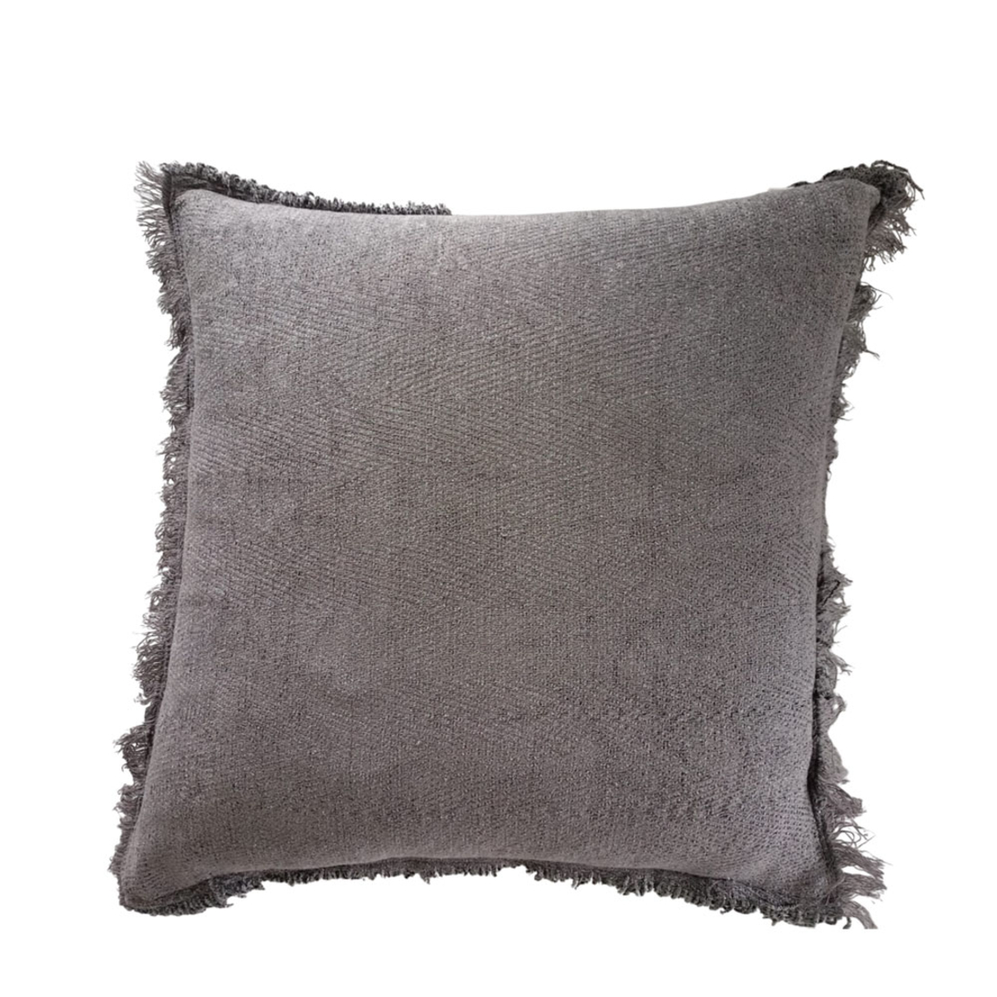 RASUL DECOR CUSHION 45x45 FABRIC GREY POLYESTER