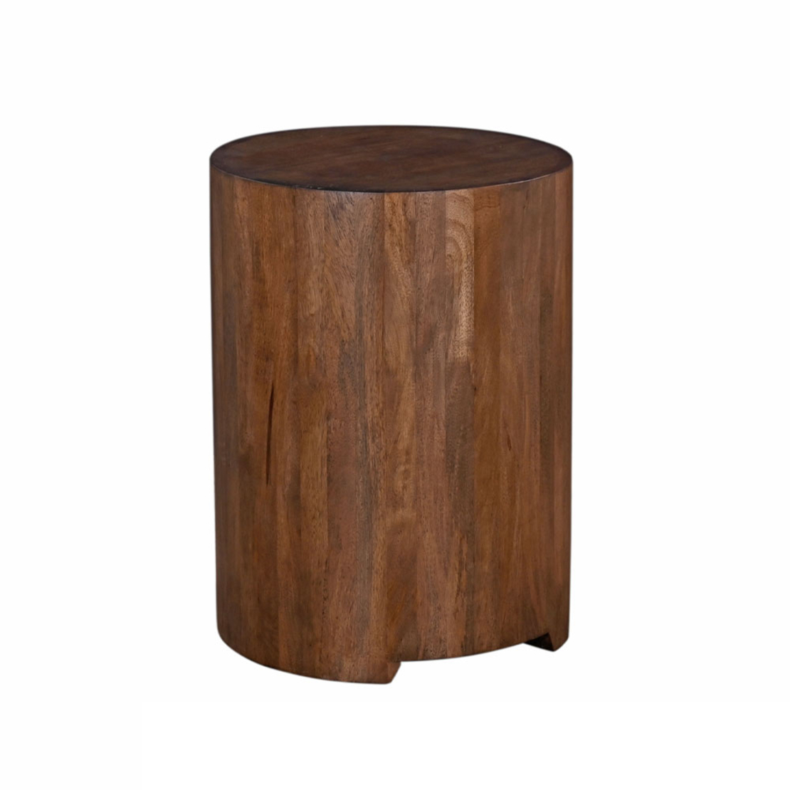 BLOCK SIDE TABLE WOOD MANGO NATURAL 45x45xH62,5cm IN
