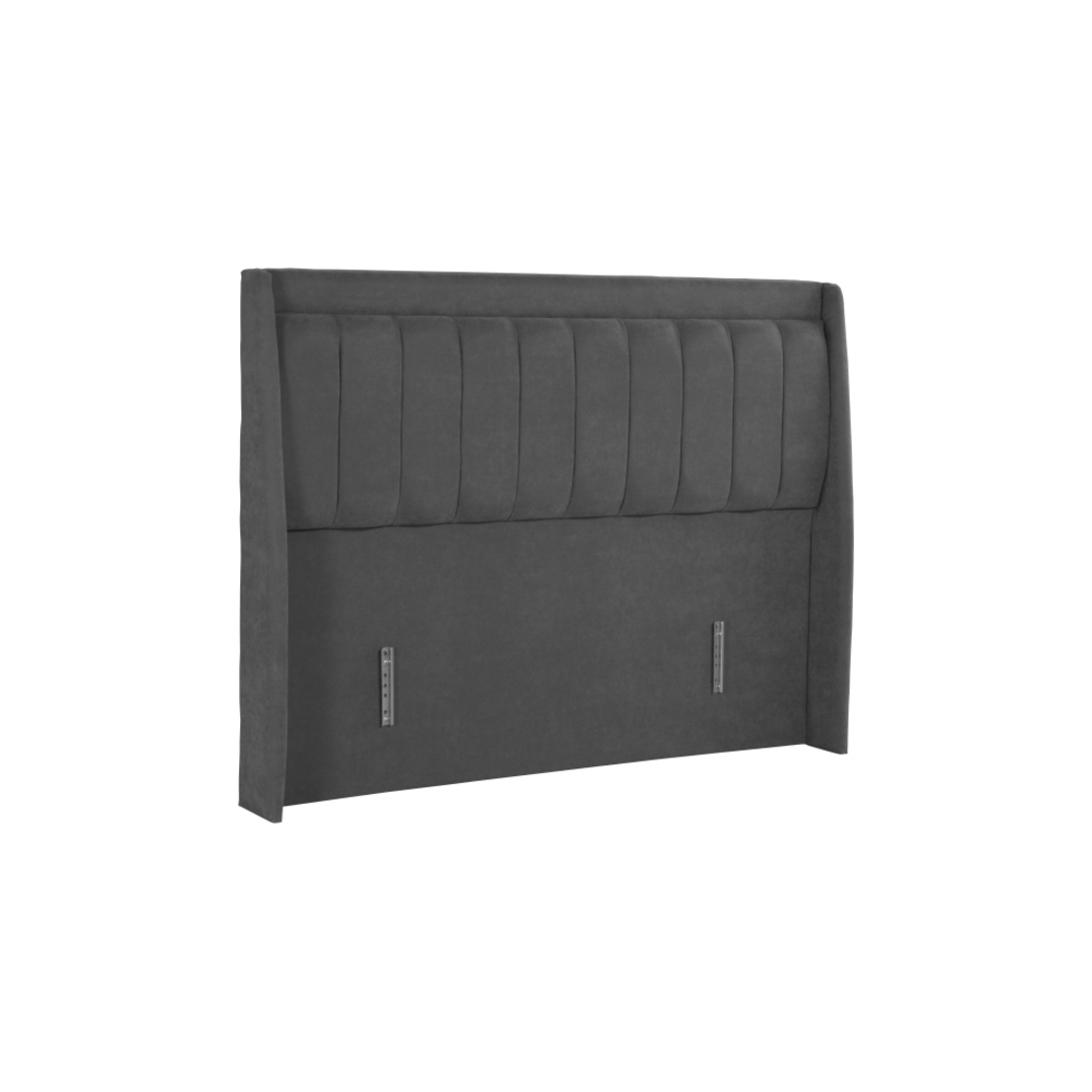 HARMONY BED WITH STORAGE AND MATTRESS FABRIC GREY 07-780 E1 TR