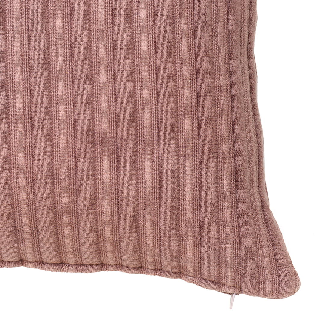 AMETHYST B DECOR CUSHION COTTON VELVET PUCE 50x50