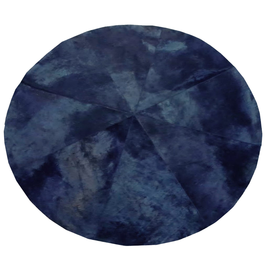 SLICE RUG COWHIDE BLACK D180cm IN