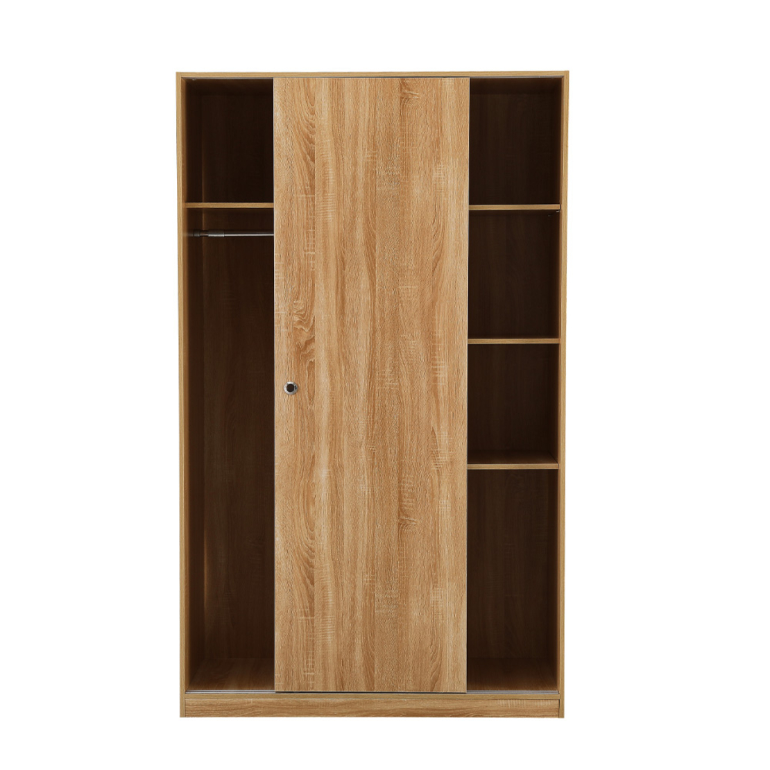 KEY WARDROBE 2DOORS CHIPBOARD WITH MELAMINE NATURA