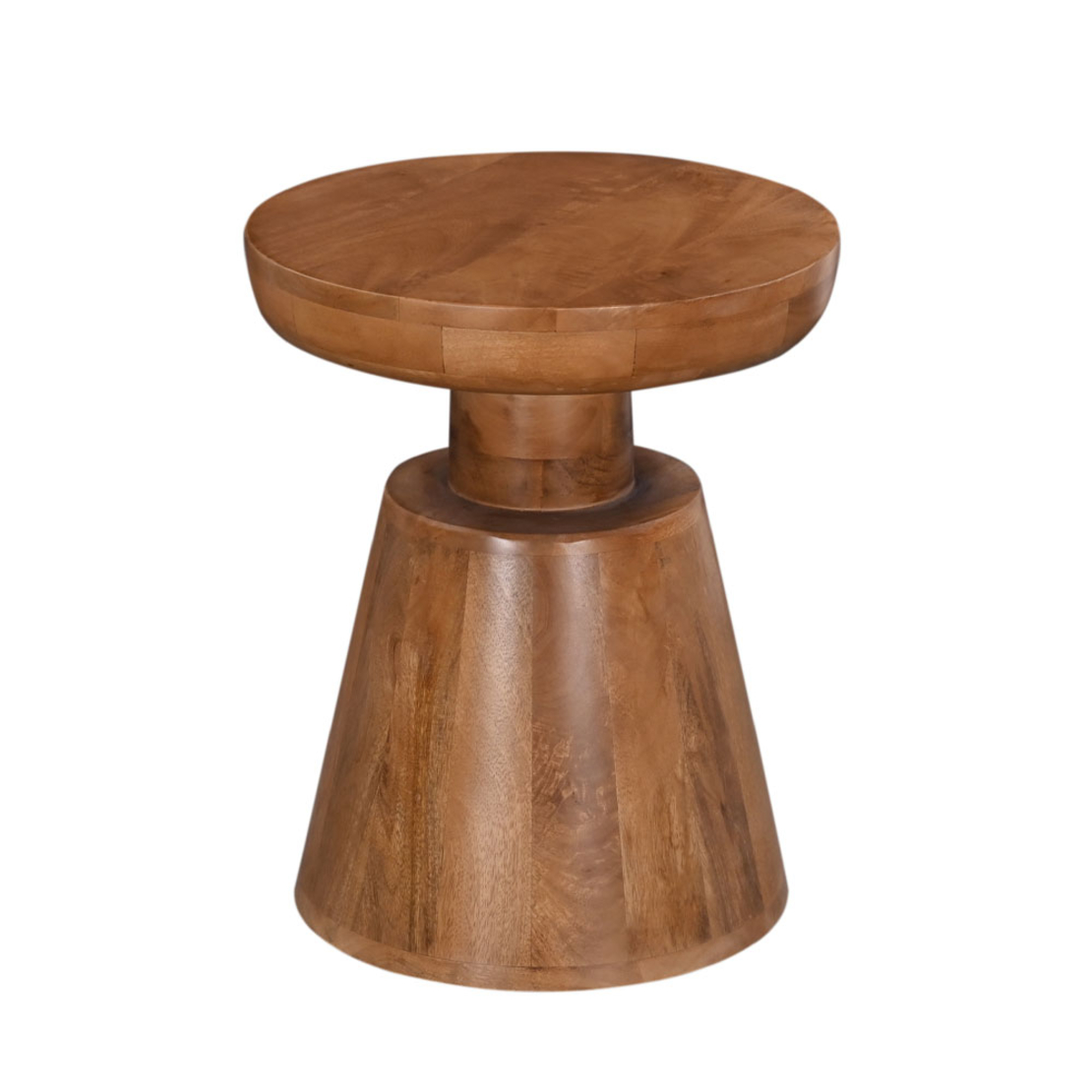 ROOK SIDE TABLE WOOD MANGO NATURAL 38x38xH46cm IN