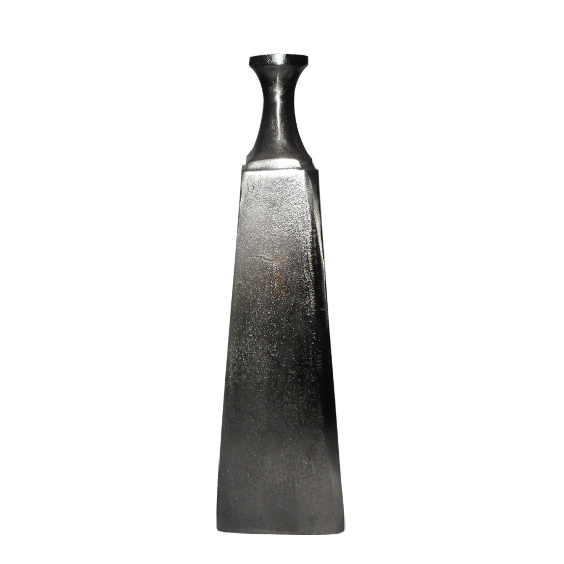 GLORY VASE ALUMINIUM BLACK D13xH41cm IN