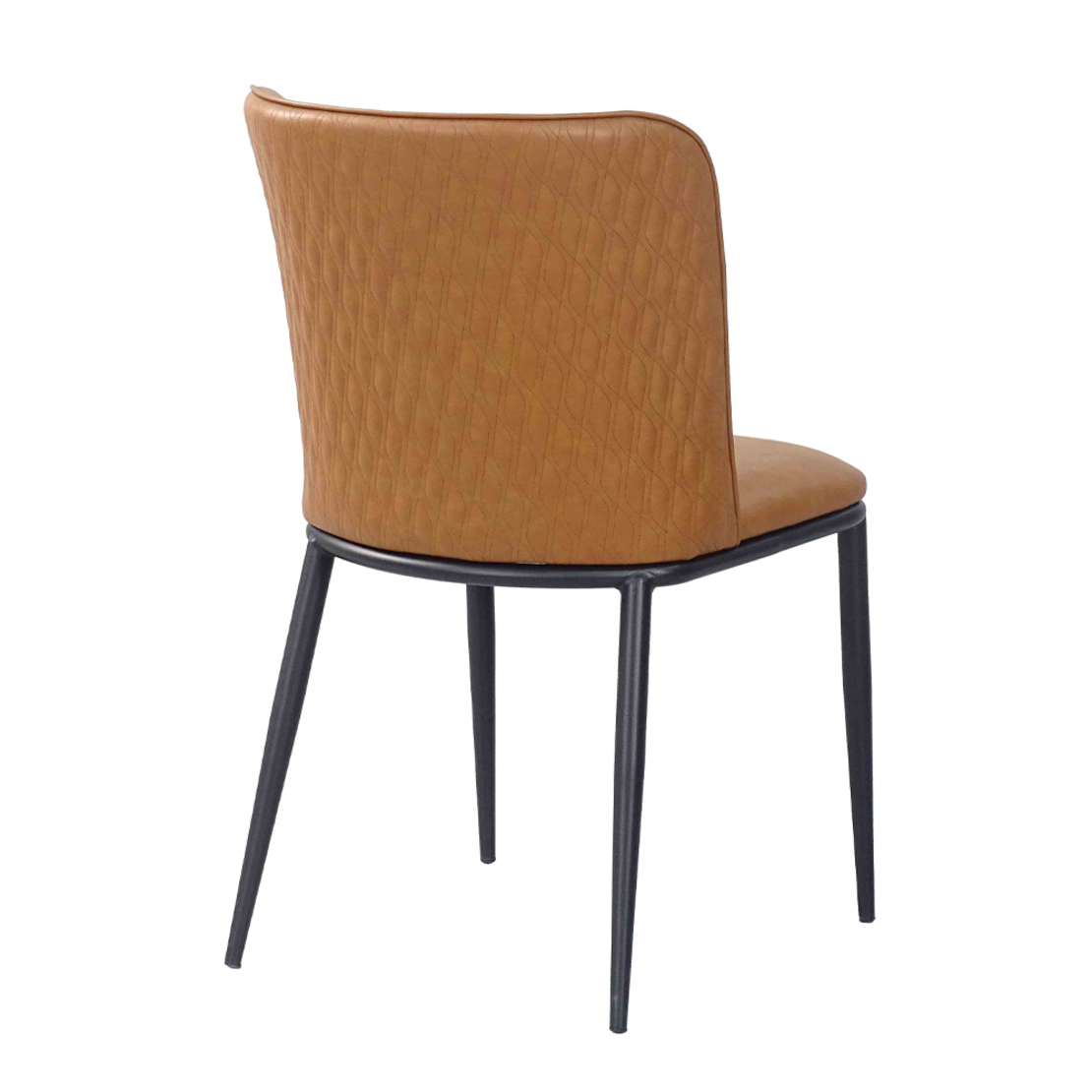COUTURE CHAIR FABRIC CAMEL METAL BLACK PRC