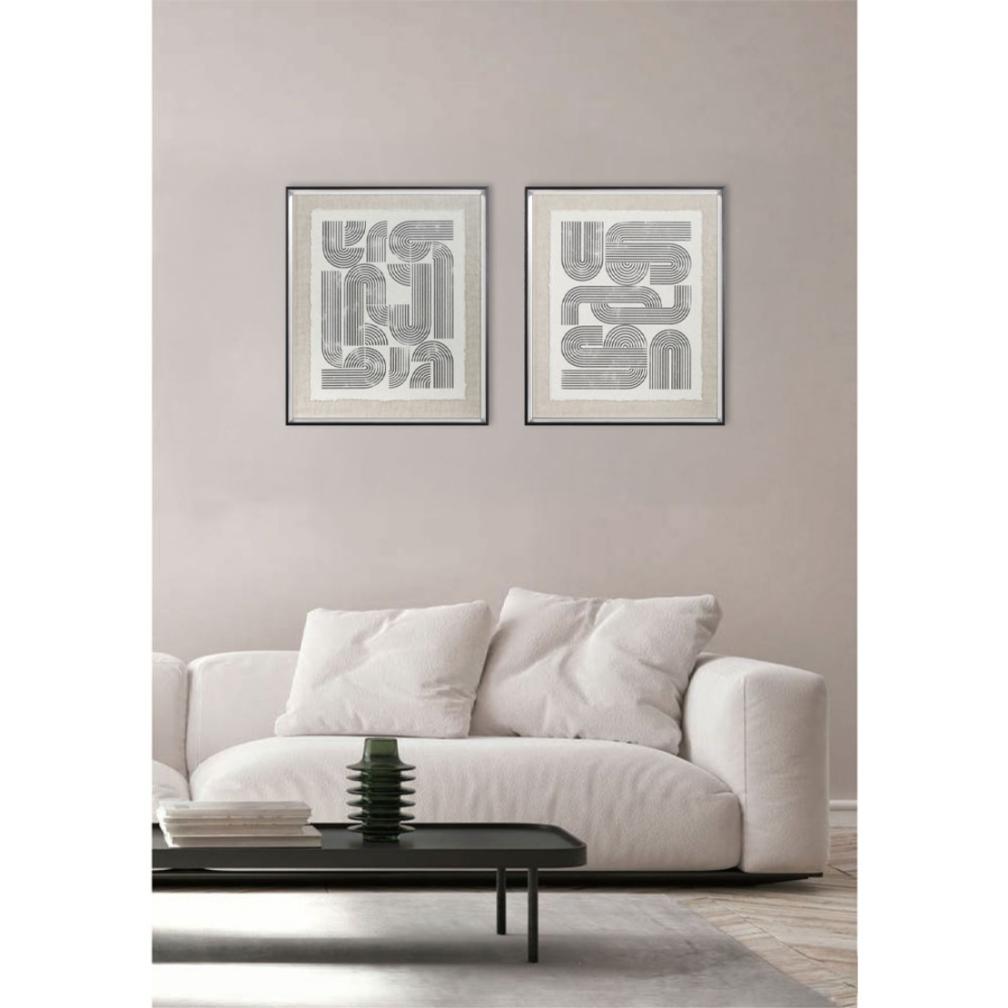 DARE TO DREAM PAINTING DECORATIVE 50x60x4 GLASS WHITE BLACK WOOD BLACK