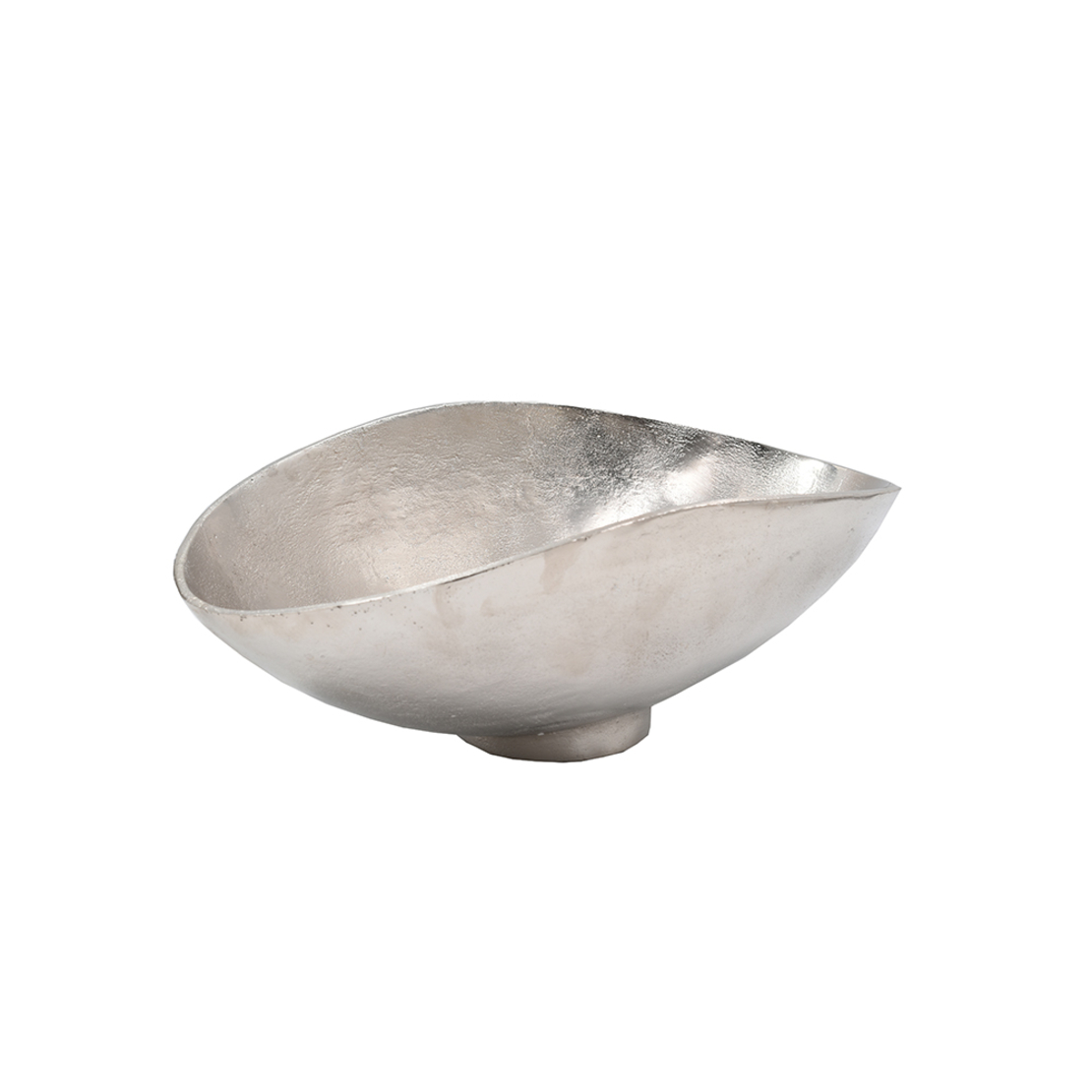 FLOW BOWL ALUMINIUM SILVER 43x25xH16cm IN