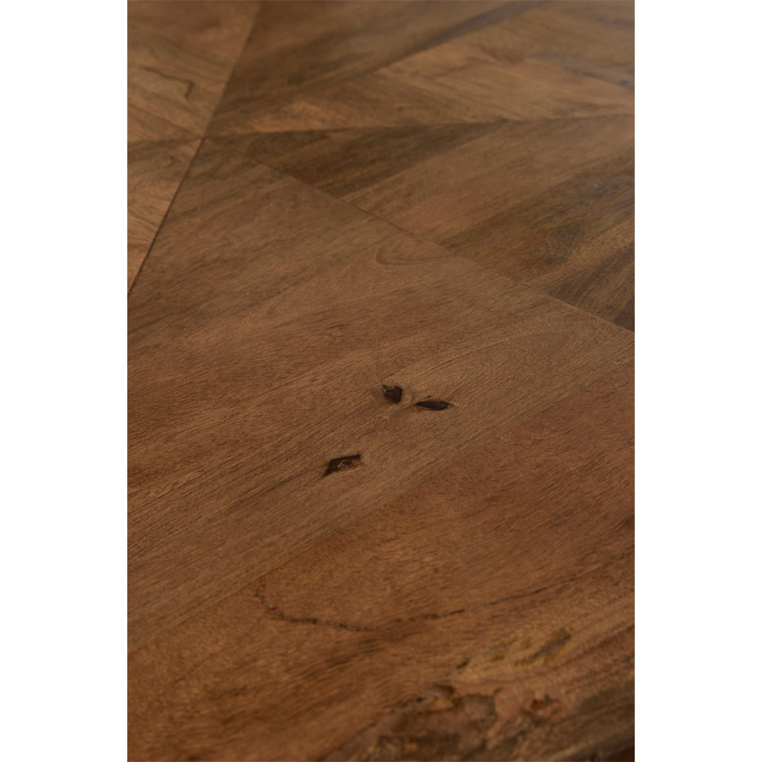 MAGNOLIA TABLE WOOD MANGO NATURAL BLACK IN
