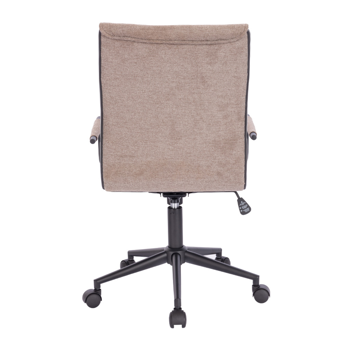 SENSO CHAIR DESK FABRIC BEIGE BLACK 52x60xH101,5cm