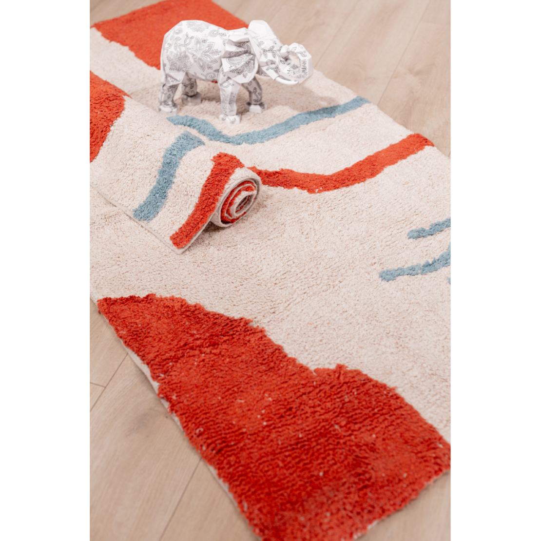 SEAGULL CARPET COTTON MULTICOLOR 60x90cm IN