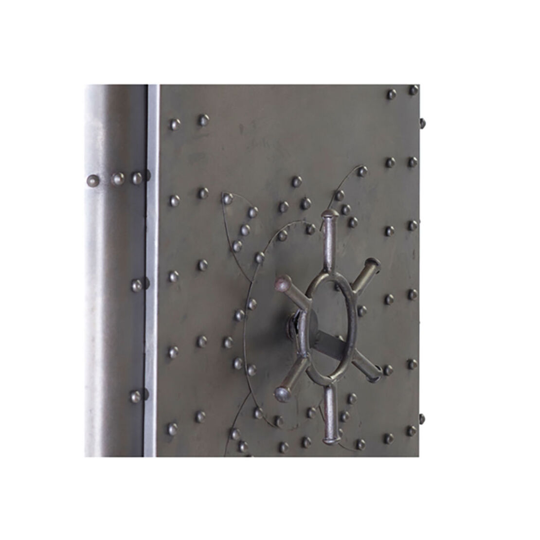 SAFE BOOKCASE TALL METAL GUNMETAL 66x57xH152cm IN