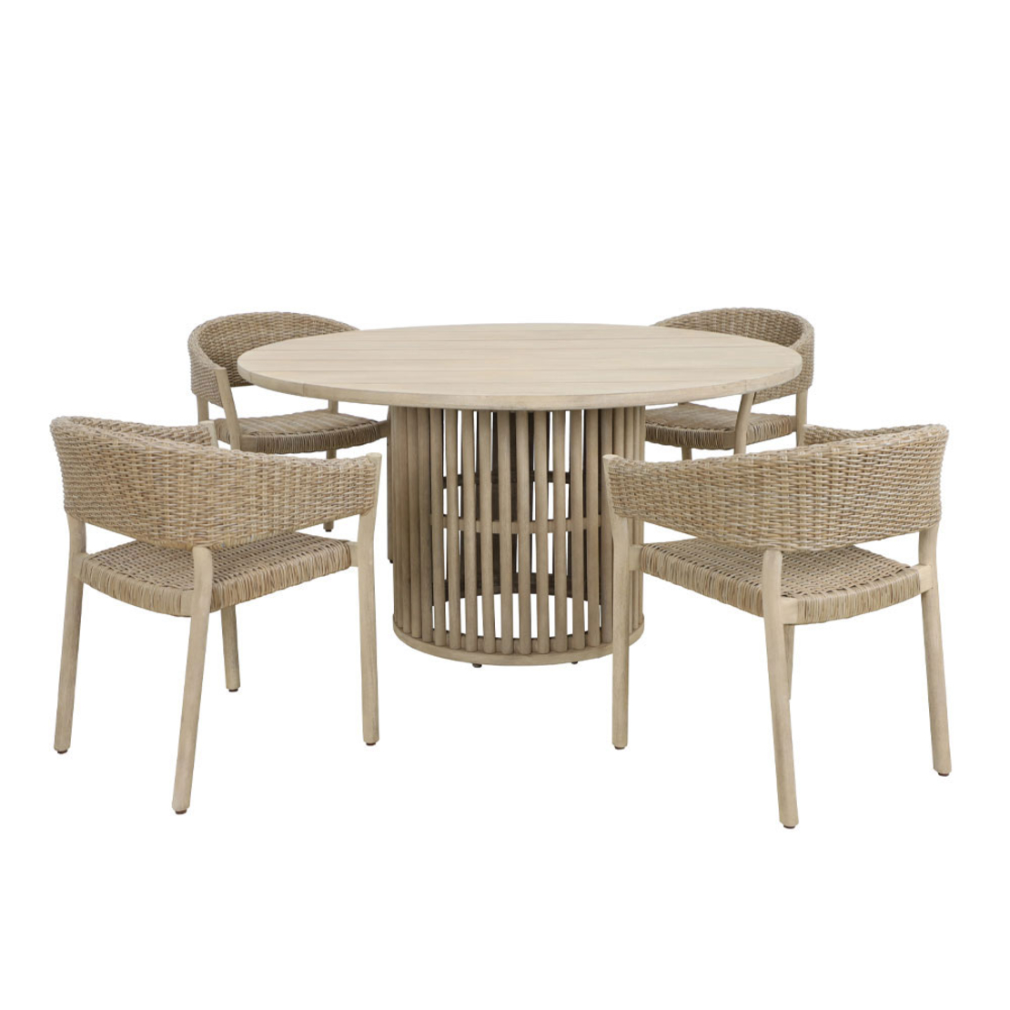 SUMATRA CHAIR WOOD EUCALYPTUS NATURAL 64x57xH78cm