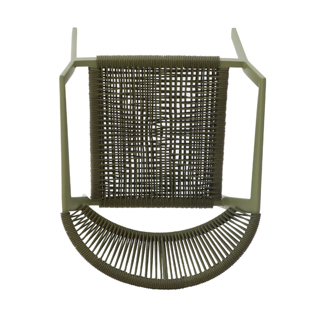 MAGIC ARMCHAIR ALUMINIUM OLIVE GREEN 56x59,5xH80cm PRC
