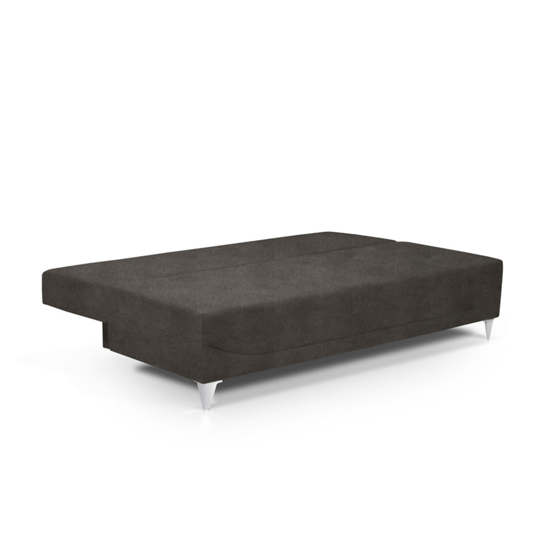 YOUNG ROME SOFA BED 3SEAT EASY CLEAN FABRIC STONE E1 EU