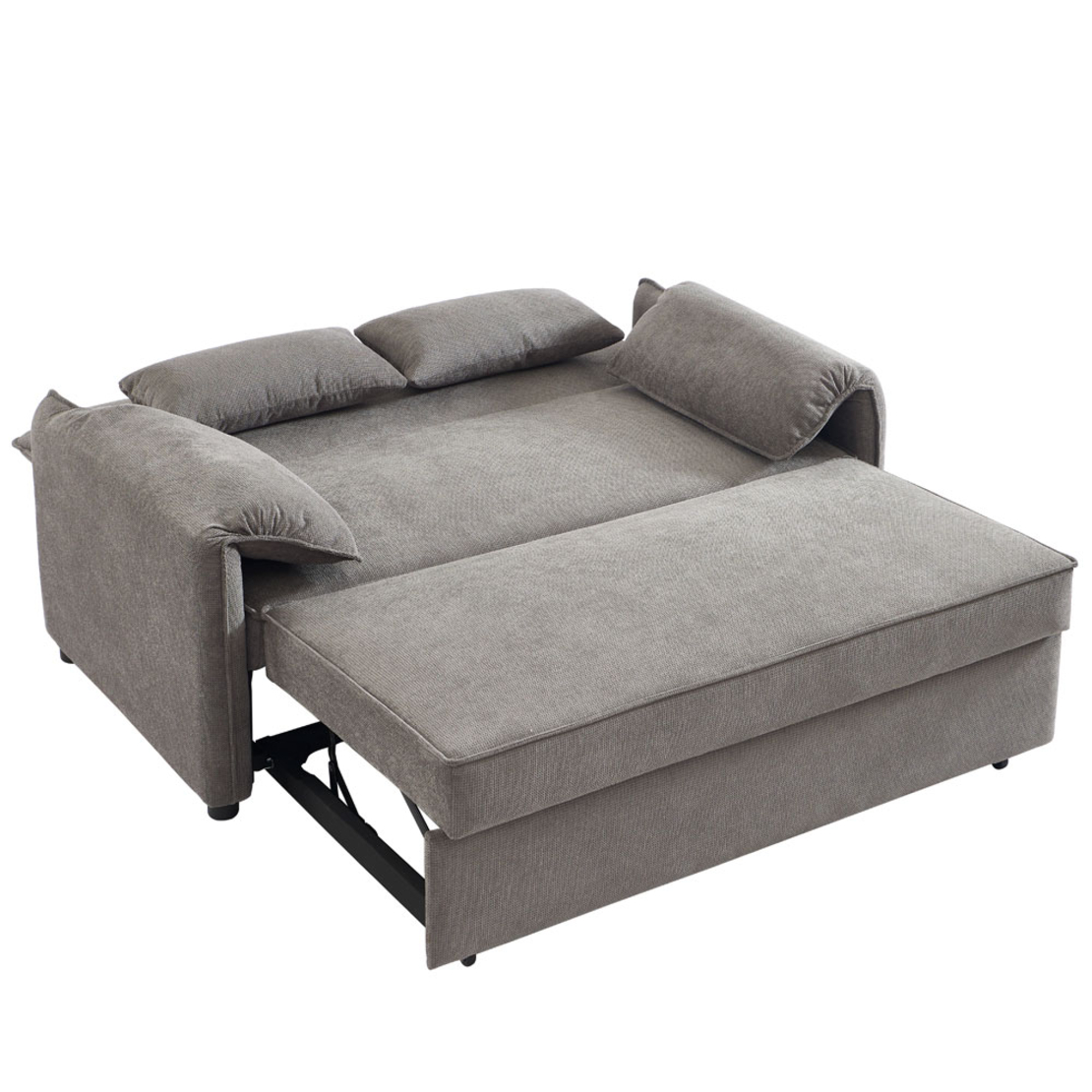 RUBIK SOFA BED 3SEAT FABRIC GREY FABRIC E1