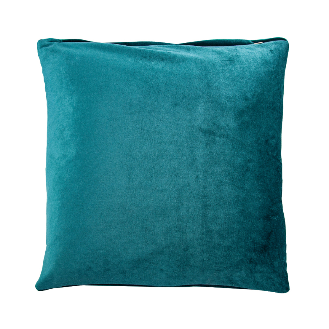 PLISSE DECOR CUSHION VELVET PETROL 45x45cm PRC