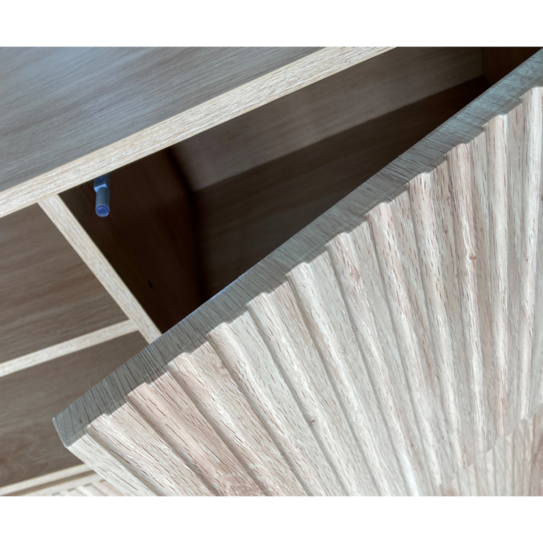 RIGOTE TV STAND 2DOORS CHIPBOARD WITH MELAMINE CARTA SONOMA METAL BLACK 140x39xH53cm E1 PRC